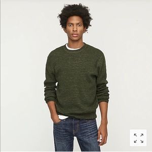 [J Crew] Men’s Slim Rugged Cotton Sweater